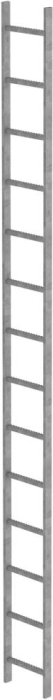 Schachtleiter
14 Sprossen L 3,92 m
B340 mm LW 300 mm - Detail 1