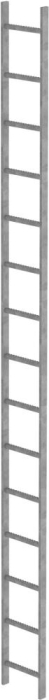 Schachtleiter
15 Sprossen L 4,20 m
B340 mm LW 300 mm - Detail 1