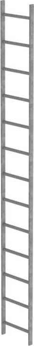 Schachtleiter
13 Sprossen L 3,64 m
B440 mm LW 300 mm - Detail 1