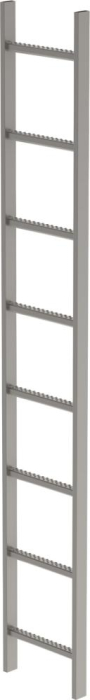 Schachtleiter
8 Sprossen L 2,24 m
B340 mm LW 300 mm - Detail 1