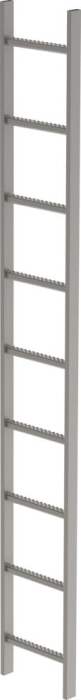 Schachtleiter
9 Sprossen L 2,52 m
B340 mm LW 300 mm - Detail 1