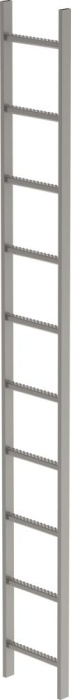 Schachtleiter
10 Sprossen L 2,80 m
B340 mm LW 300 mm - Detail 1
