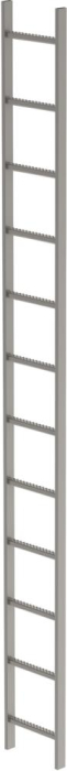 Schachtleiter
12 Sprossen L 3,36 m
B340 mm LW 300 mm - Detail 1