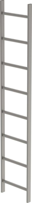 Schachtleiter
8 Sprossen L 2,24 m
B440 mm LW 300 mm - Detail 1