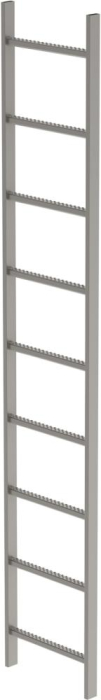 Schachtleiter
9 Sprossen L 2,52 m
B440 mm LW 300 mm - Detail 1