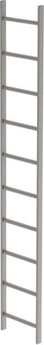 Schachtleiter
10 Sprossen L 2,80 m
B440 mm LW 300 mm - Detail 1