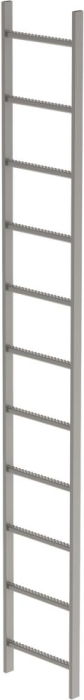 Schachtleiter
11 Sprossen L 3,08 m
B440 mm LW 300 mm - Detail 1
