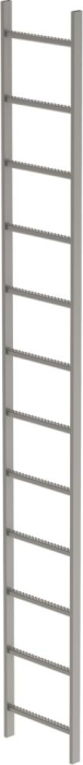 Schachtleiter
12 Sprossen L 3,36 m
B440 mm LW 300 mm - Detail 1