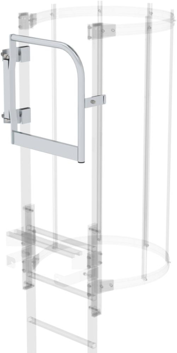 Sicherungstüre
nach DIN ISO 14122-4
Alu blank - Detail 1