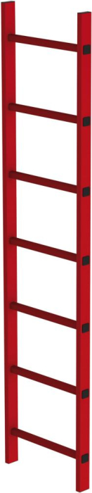 Schachtleiter
7 Sprossen L 1,96 m
B450 mm LW 300 mm - Detail 1