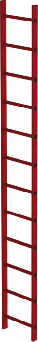 Schachtleiter
12 Sprossen L 3,36 m
B450 mm LW 300 mm - Detail 1