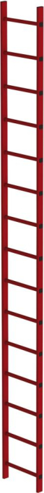 Schachtleiter
15 Sprossen L 4,20 m
B450 mm LW 300 mm - Detail 1