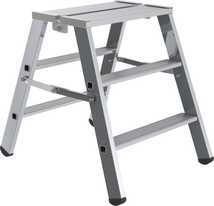 Alu-Arbeitspodest
2x3 Stufen klappbar
Podesthöhe 0,69 m - Detail 1