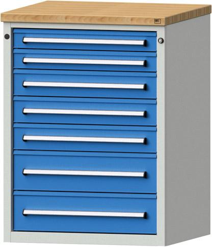 Anke Schubladenschrank
B760xT700xH1020mm
RAL 7035/5012 - Detail 1