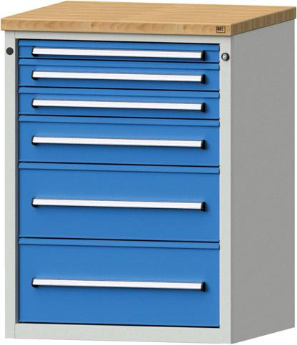 Anke Schubladenschrank
B760xT700xH1020mm
RAL 7035/5012 - Detail 1