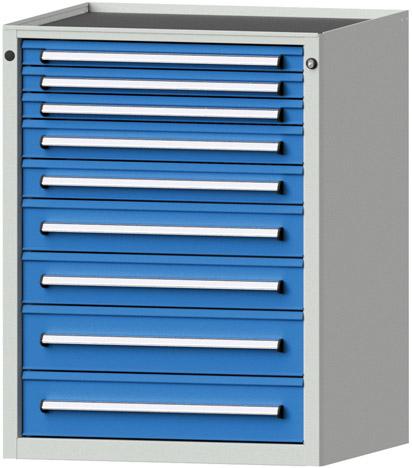 Anke Schubladenschrank
B760xT700xH980mm
RAL 7035/5012 - Detail 1