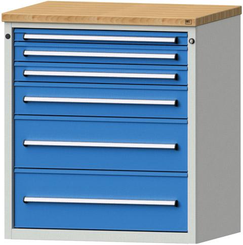 Anke Schubladenschrank
B910xT700xH1020mm
RAL 7035/5012 - Detail 1