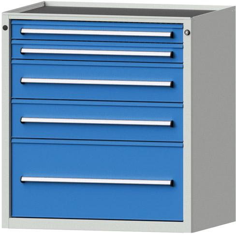 Anke Schubladenschrank
B910xT700xH980mm
RAL 7035/5012 - Detail 1