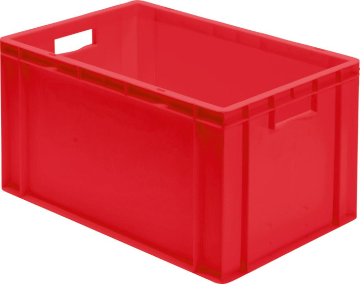 Stapeltransportkasten
600x400x320 mm rot - Detail 1