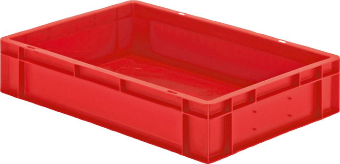 Stapeltransportkasten
600x400x120 mm rot - Detail 1