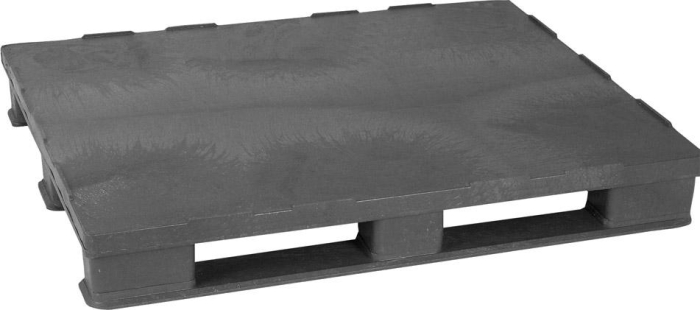 Schwerlastpalette grau
B1000xT1200xH160 mm
3 geschlossene Kufen - Detail 1