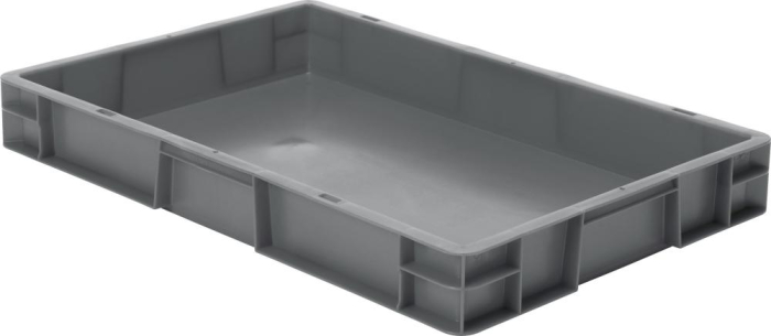 Transport-Stapelkasten
TK600/75-0, grau - Detail 1