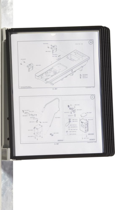 Sichttafelsystem
für Metall - Detail 1