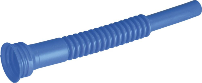 Auslaufrohr flexibel
HD-PE blau L265 mm - Detail 1