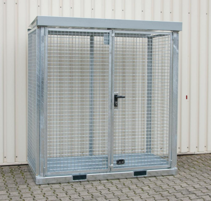 Gasflaschen-Container
2115x1155x2260 mm - Detail 1