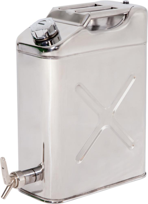 Kanister m. Abfüllhahn
Edelstahl,20 Liter - Detail 1
