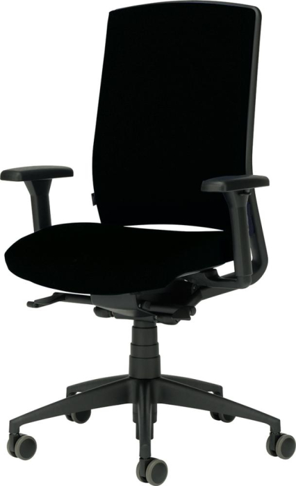 Bürodrehstuhl schwarz
genius II 452-4
mit Armlehnen - Detail 1