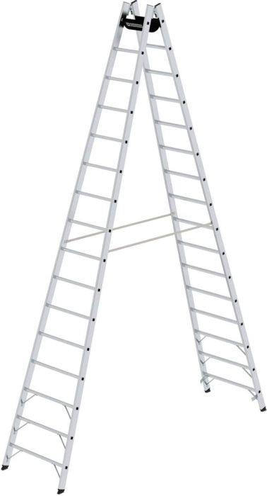 Alu-Stehleiter
2x16 Sprossen
Leiterlänge 4,63 m - Detail 1