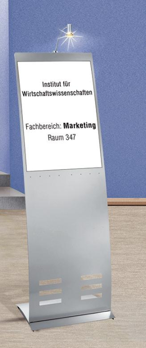 Infoständer breit - Detail 1