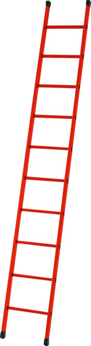 GFK-Anlegeleiter EFA L
10 Sprossen
Leiterlänge 2,99 m - Detail 1