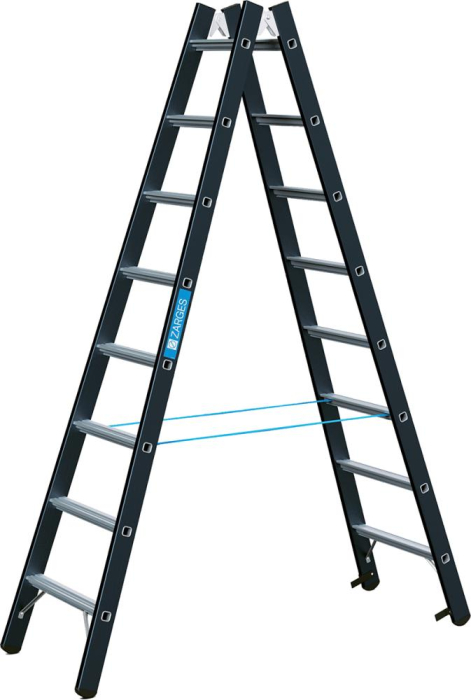Stehleiter Megastep B
2 x 8 Sprossen
Arbeitshöhe 3,55 m - Detail 1
