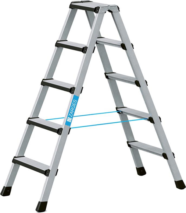Stehleiter Comfortstep B
2x5 Stufen
Leiterlänge 1,38 m - Detail 1