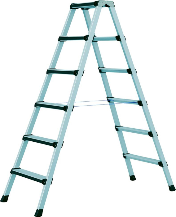 Stehleiter Comfortstep B
2x6 Stufen
Leiterlänge 1,65 m - Detail 1