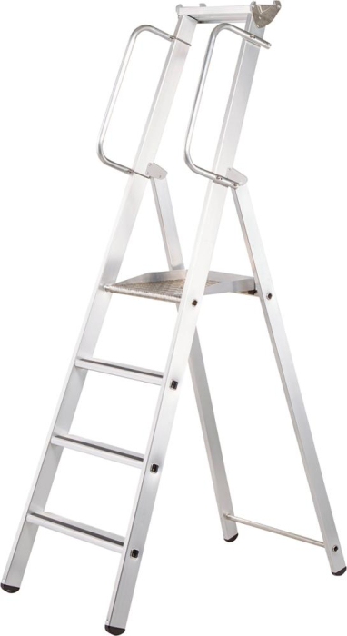 Stehleiter Meistertritt S
4 Stufen
Plattformhöhe 1,03 m - Detail 1