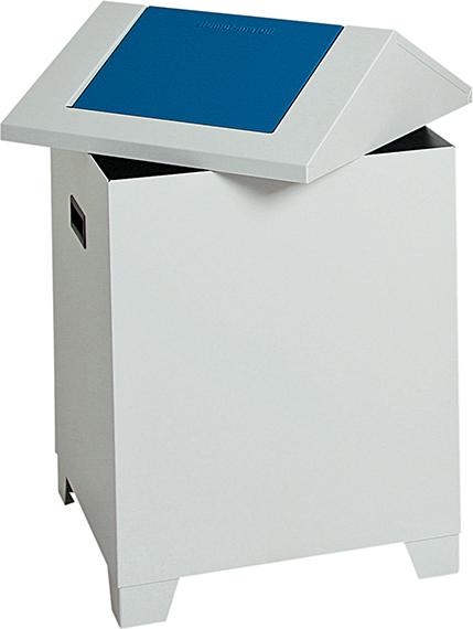 Putzwollkasten ca.73 l
655x410x405 mm grau/blau - Detail 1