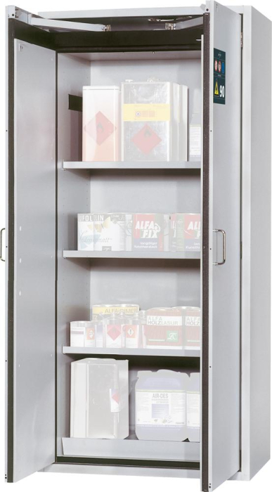 Gefahrstoffschr. S-Clas90
B900mm,3FB,LB+BAW,R7035 - Detail 1