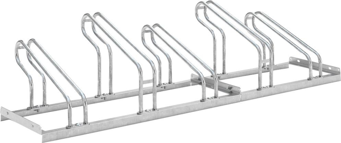 Fahrradparker Hoch/Tief
einseitig, verzinkt
L 1750 mm, 5 Plätze - Detail 1