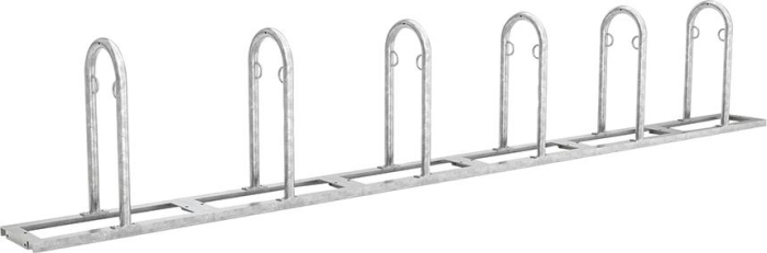 Fahrrad-Anlehnsystem
Modell Track verzinkt
L 5100 mm, 12 Plätze - Detail 1