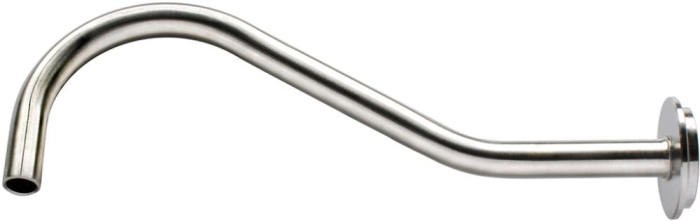 Auslaufbogen mit PTFE
Dichtung u. Ü-Mutter - Detail 1