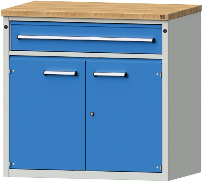 Anke Thekenschrank
B1060xT700xH1020mm
RAL 7035/5012 - Detail 1