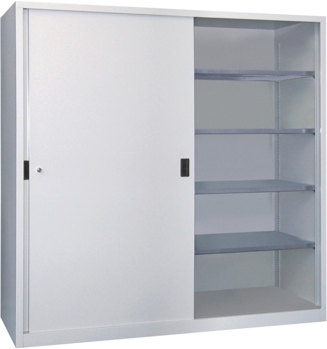 Schwerlastschrank
H1950xB2000xT400 mm
8 Böden verz. Mittelwand - Detail 1