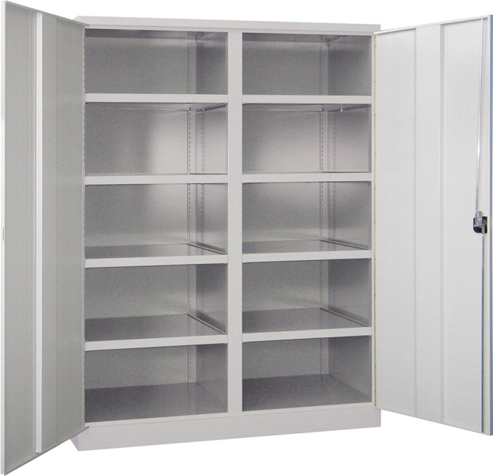 Schwerlastschrank m.Türen
H1950xB1470xT630 mm
8 Böden - Detail 1