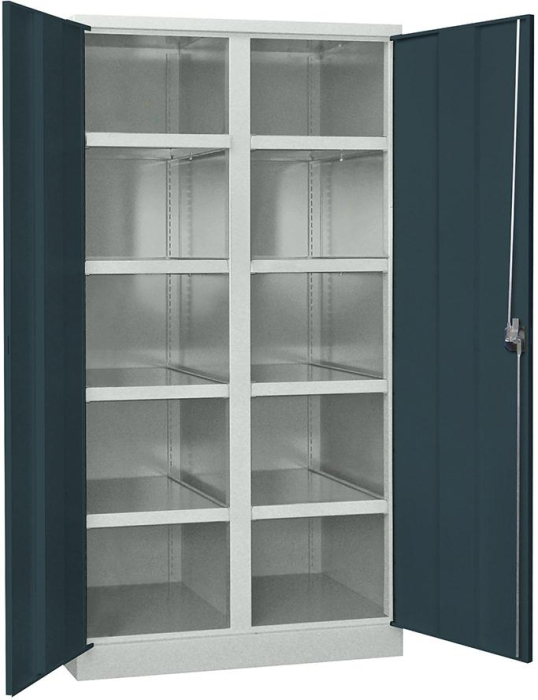 Schwerlastschrank m.Türen
B1040xT630xH1950 mm
8 Böden - Detail 1