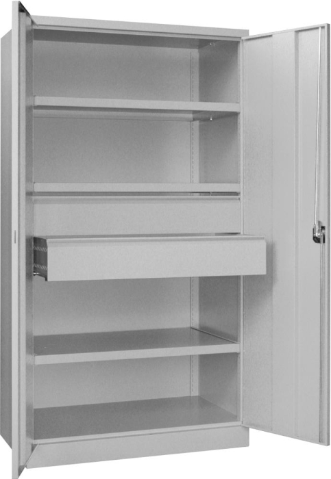 Schwerlastschrank m.Türen
H1950xB1040xT630 mm
3 FB, SL 2 x FH 175 mm - Detail 1