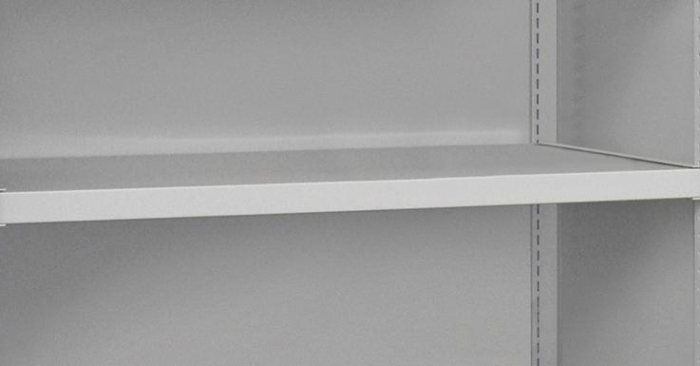 Fachboden RAL 7035
Schwerlastschrank B1470mm
H40xB1398xT588 mm - Detail 1