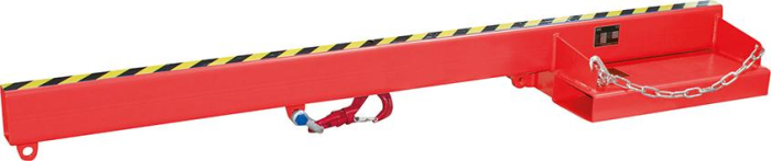 Lastarm LA 2400-5,0
lackiert, Feuerrot - Detail 1